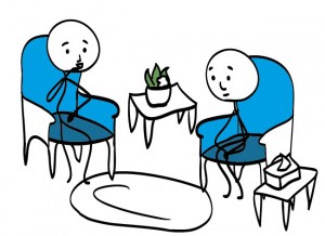 Two people